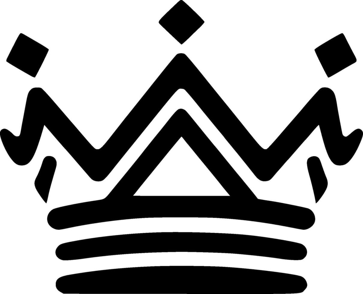 Crown - High Quality Vector Logo - Vector illustration ideal for T-shirt graphic