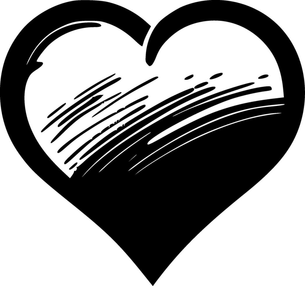 Heart - High Quality Vector Logo - Vector illustration ideal for T-shirt graphic