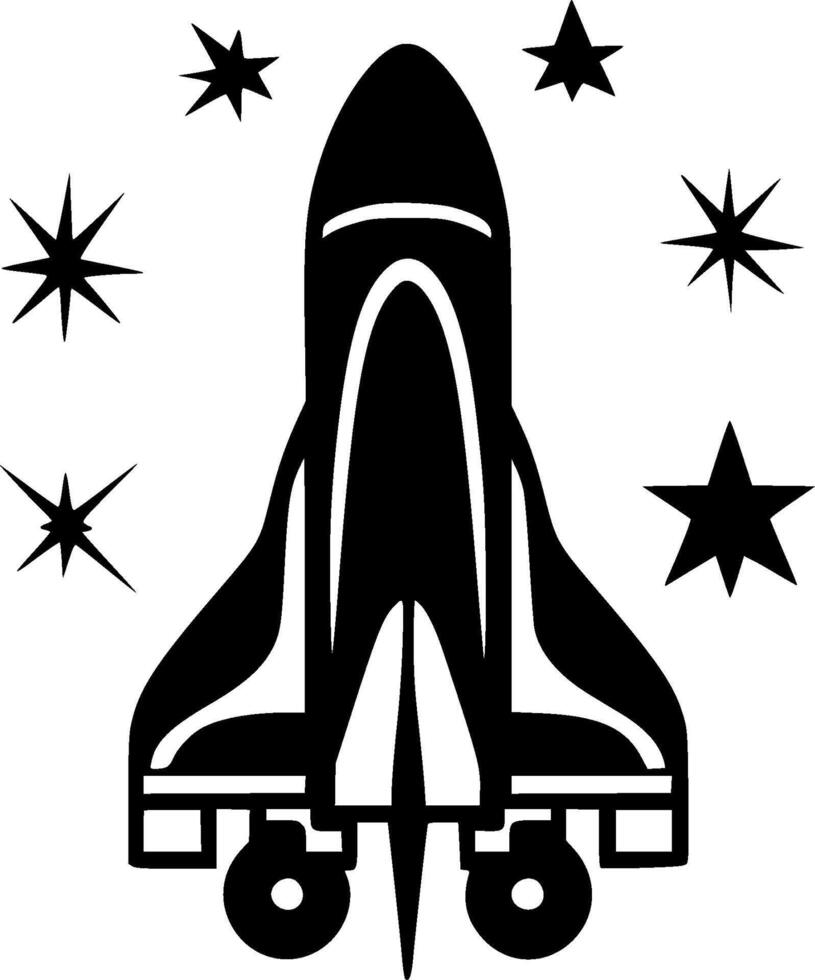 Space - High Quality Vector Logo - Vector illustration ideal for T-shirt graphic
