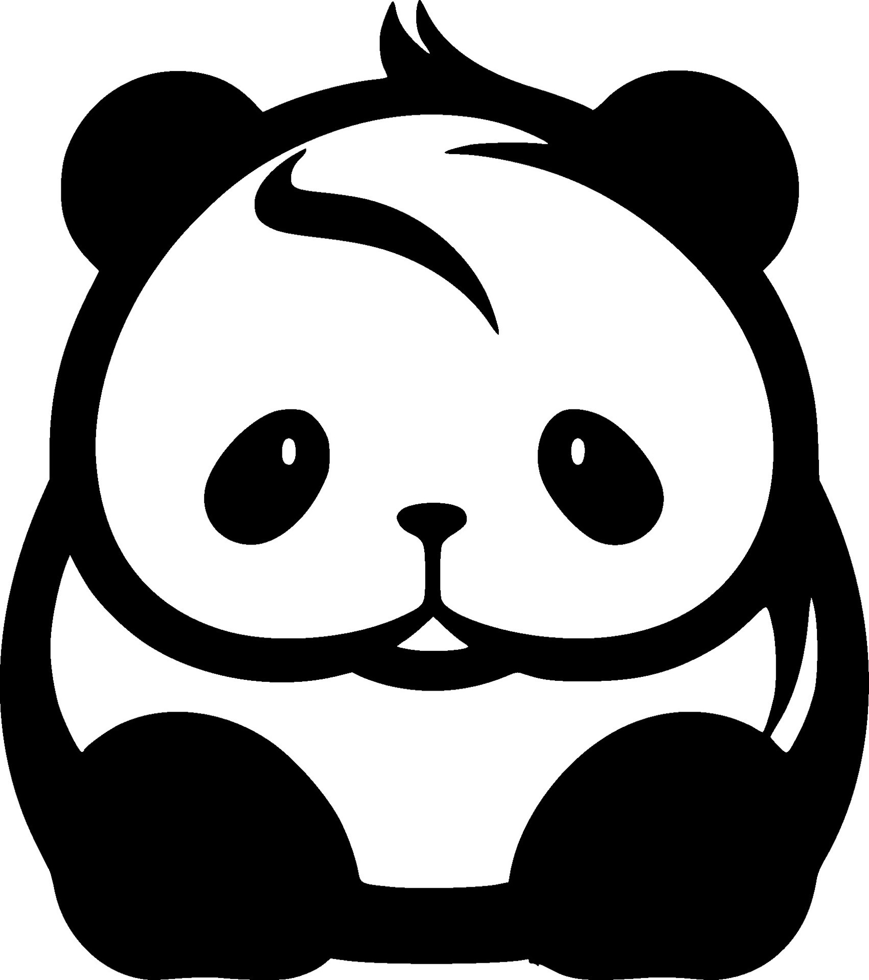 Hamster, Black and White Vector illustration 42372202 Vector Art at