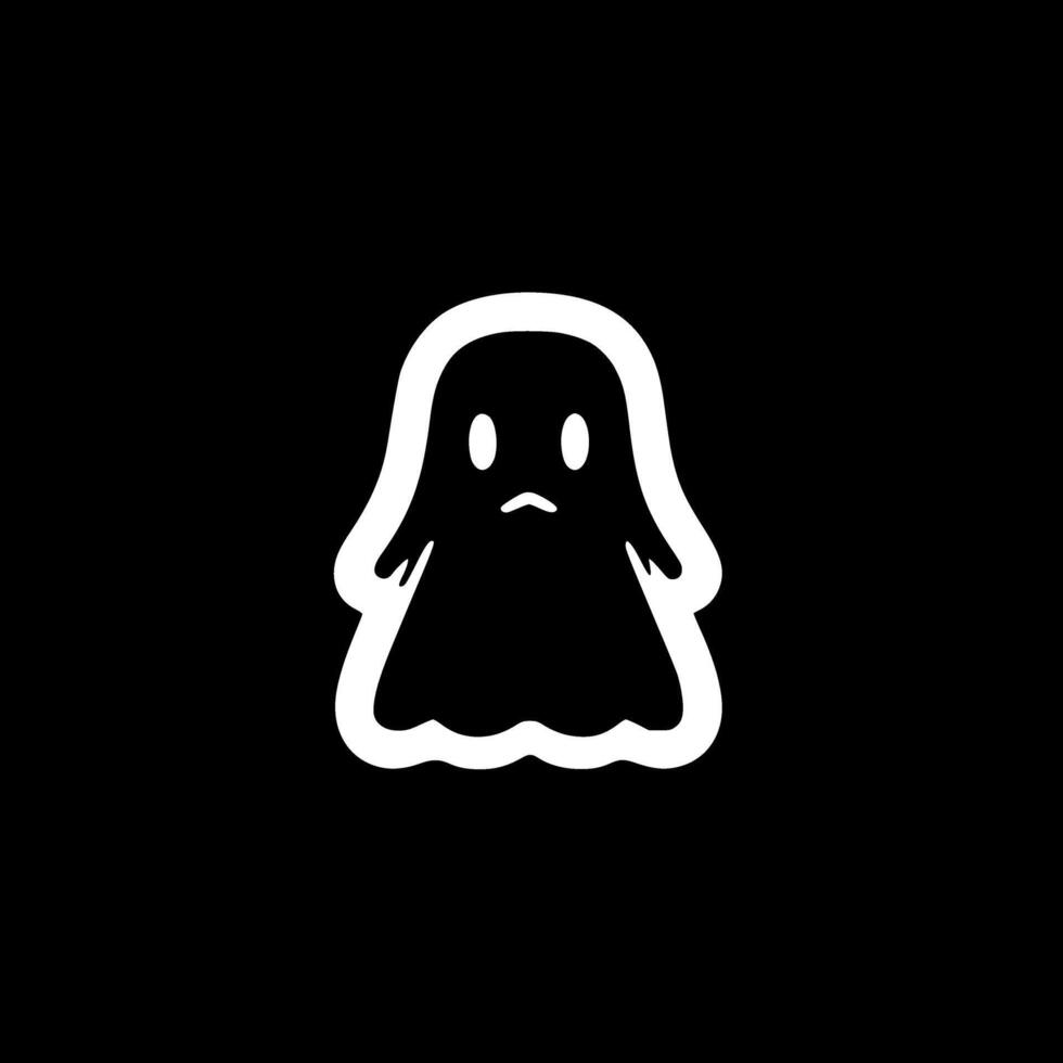 Ghost - High Quality Vector Logo - Vector illustration ideal for T-shirt graphic