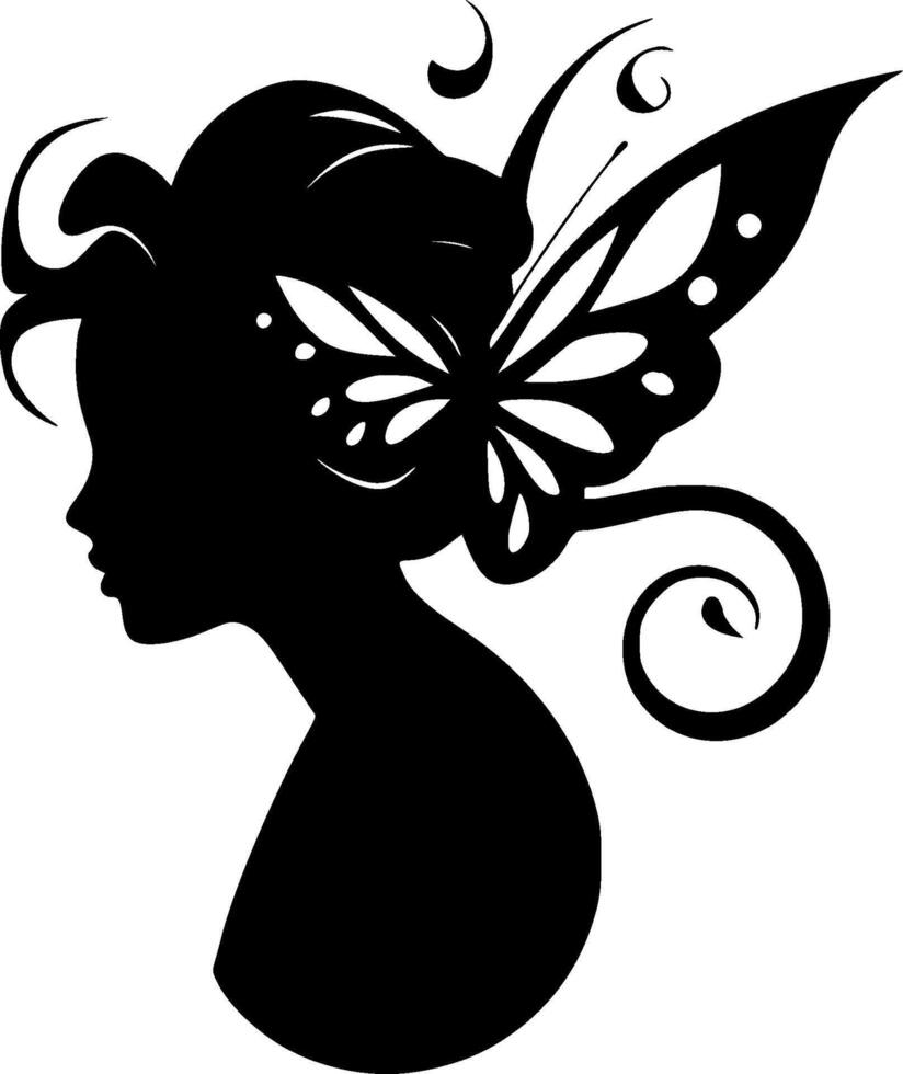 Fairy - High Quality Vector Logo - Vector illustration ideal for T-shirt graphic