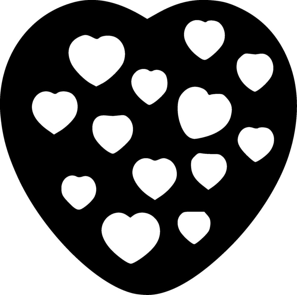 Candy Hearts - High Quality Vector Logo - Vector illustration ideal for T-shirt graphic