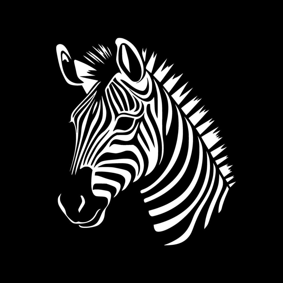 Zebra Baby - High Quality Vector Logo - Vector illustration ideal for T-shirt graphic