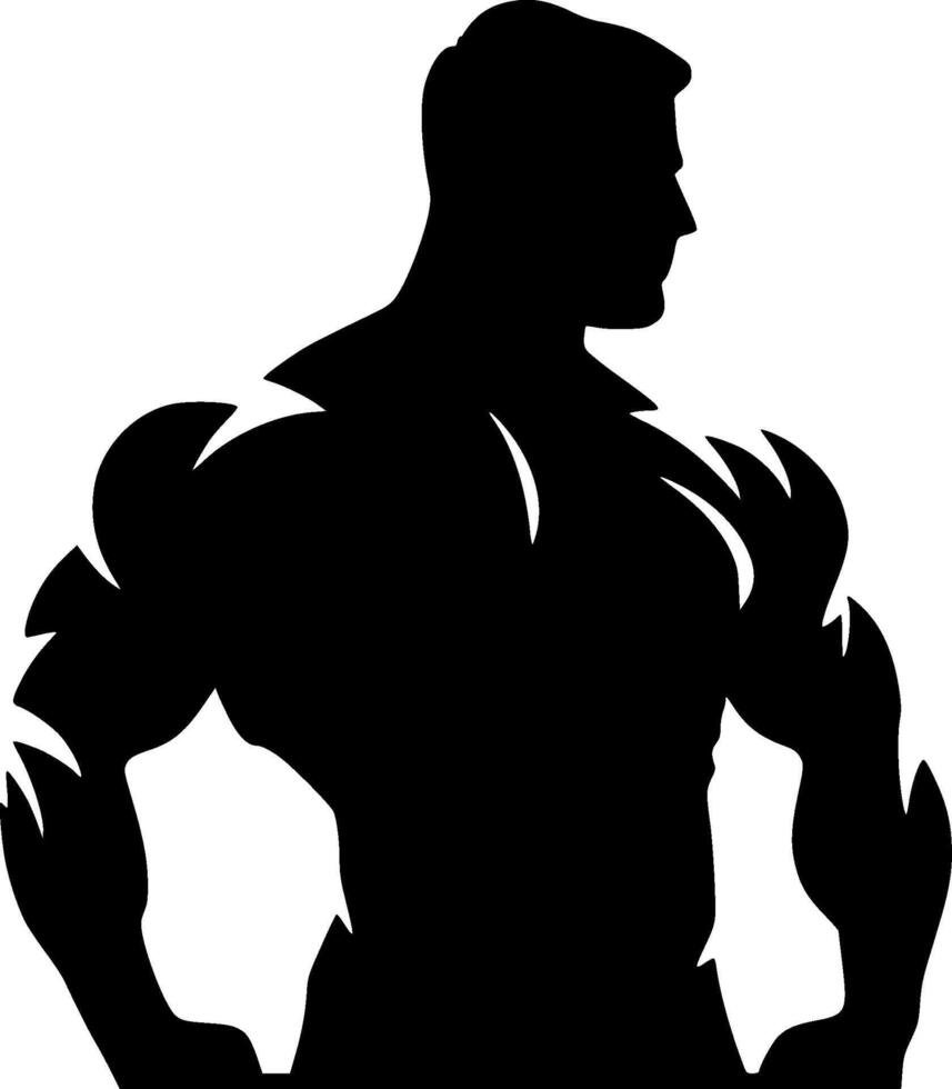 Muscle - High Quality Vector Logo - Vector illustration ideal for T-shirt graphic