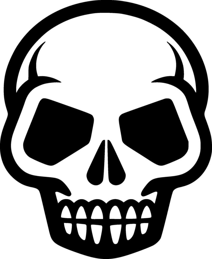 Skull - High Quality Vector Logo - Vector illustration ideal for T-shirt graphic