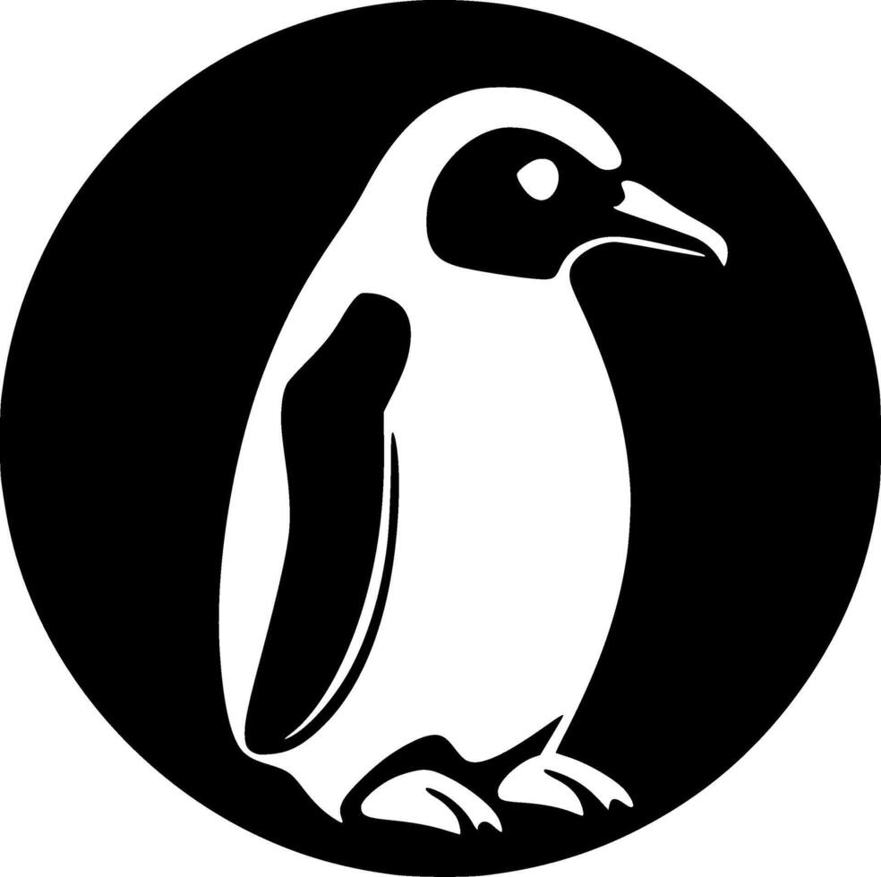 pingüino - alto calidad vector logo - vector ilustración ideal para camiseta gráfico