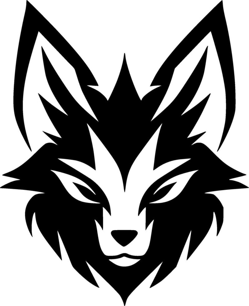 Fox - Minimalist and Flat Logo - Vector illustration