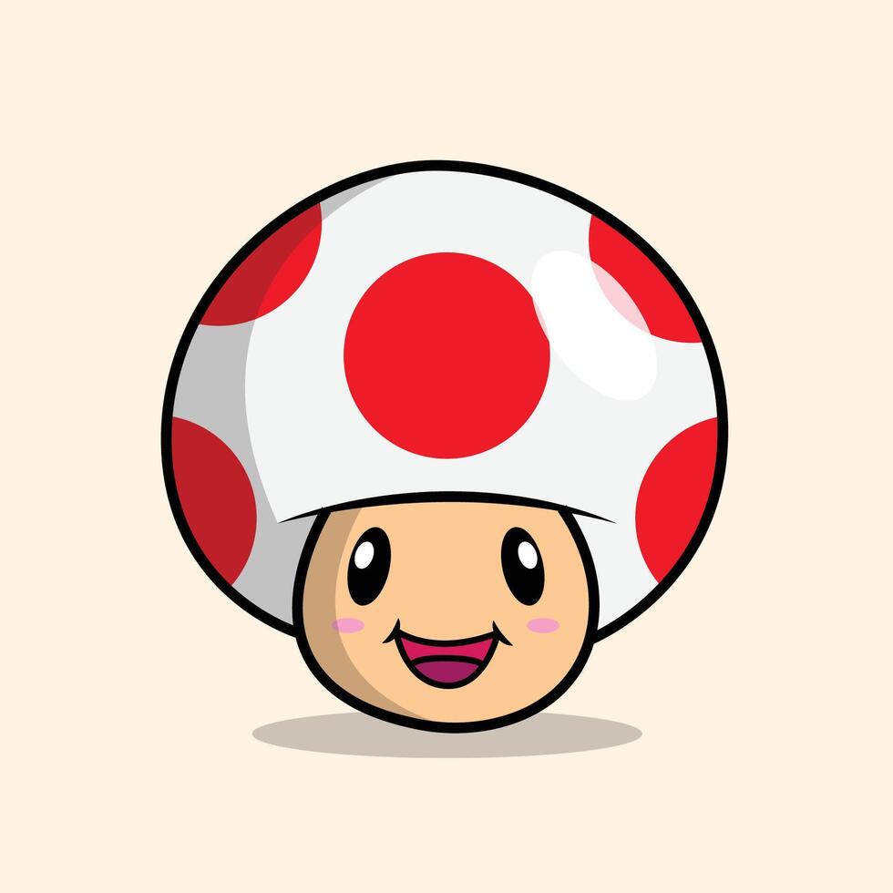 Mushroom Friend The Illustration vector