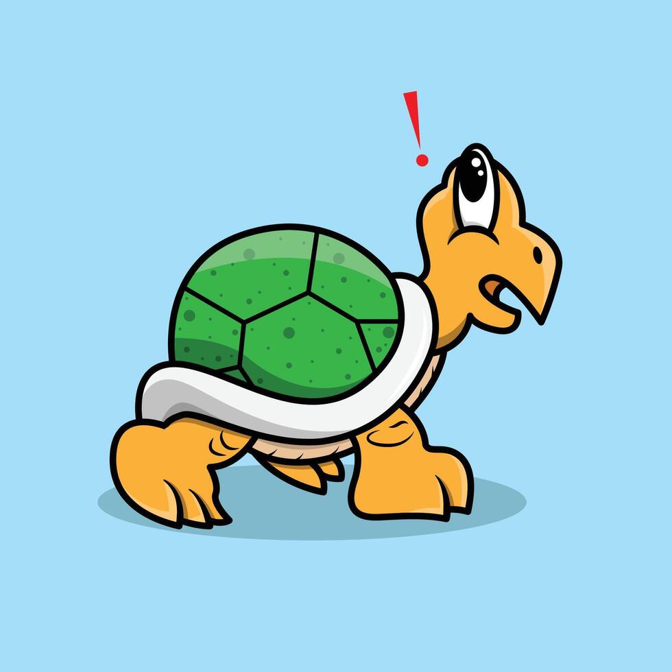 Panic Turtle Enemy vector