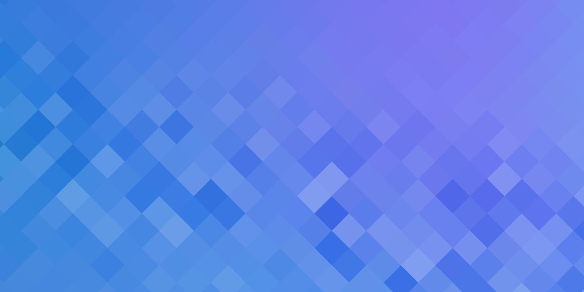 abstract blue modern pixelation background vector