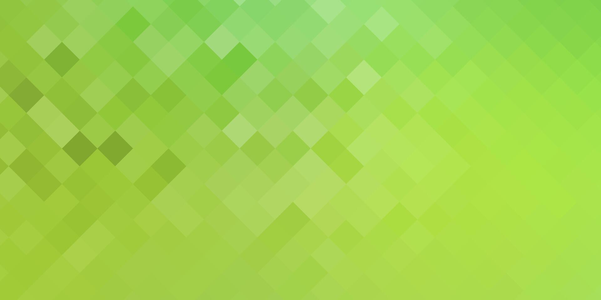 abstract green modern pixelation background vector