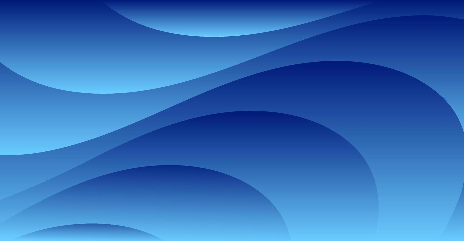 abstract blue curve modern background vector