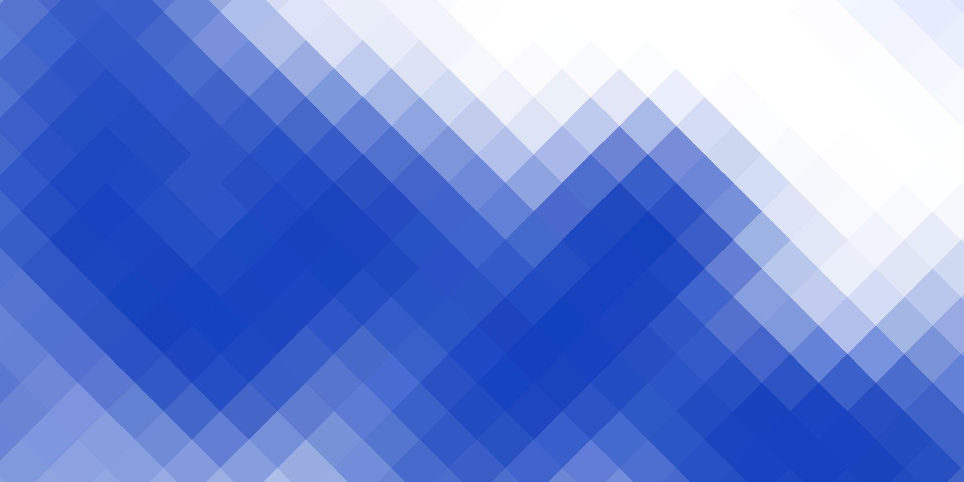 abstract blue and white pixelation background vector