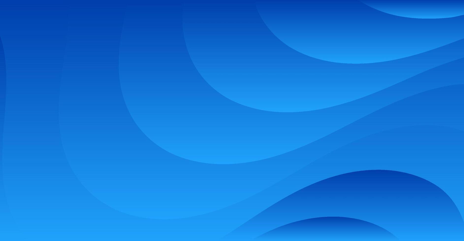 abstract blue curve modern background vector