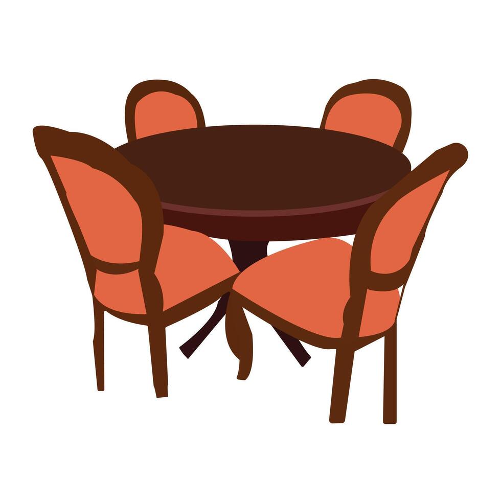 set of wooden tables vector illustration.Wooden table isolated illustration on white background.