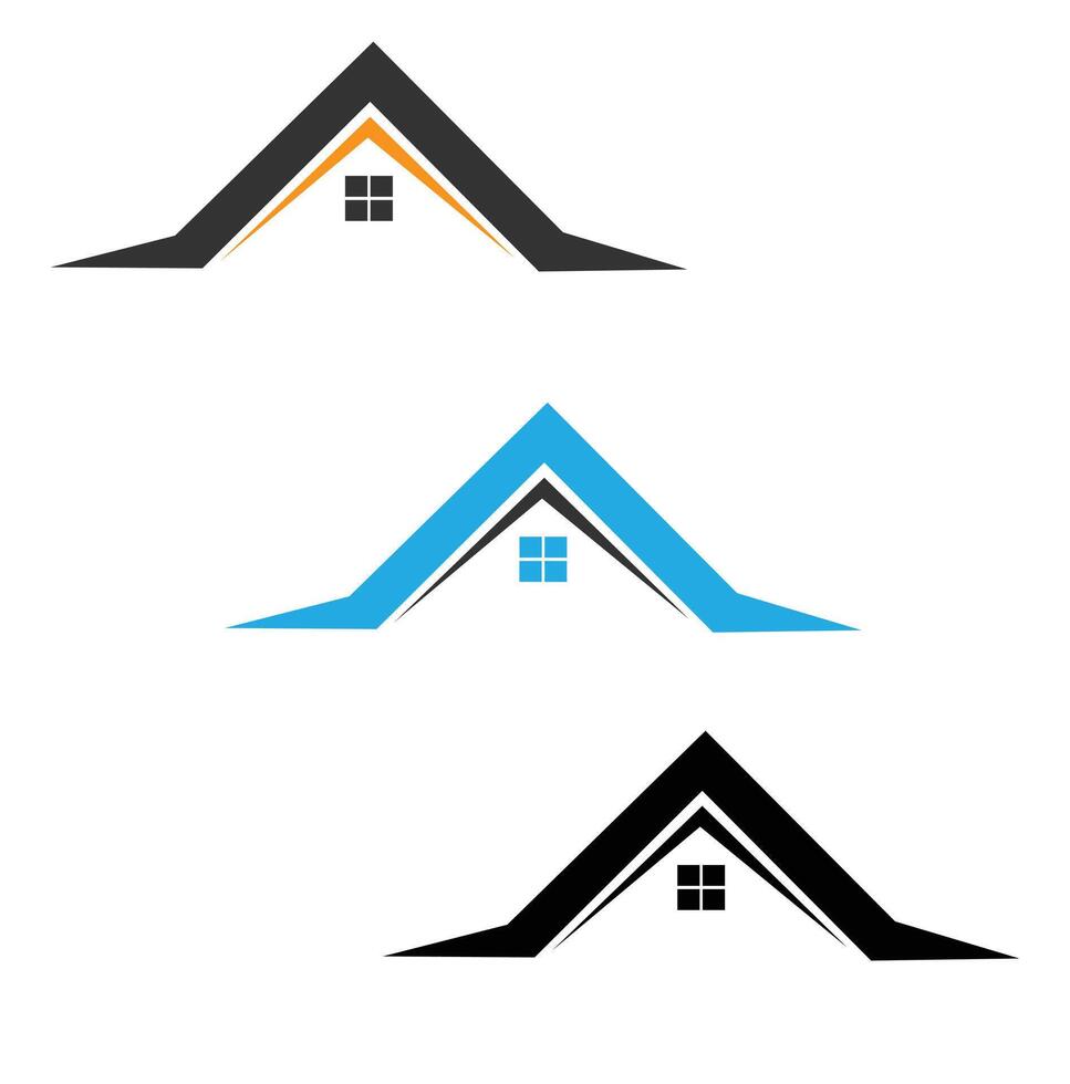 House Logo.Simple And Elegant Real Estate Logo Design Template For Your Company. vector