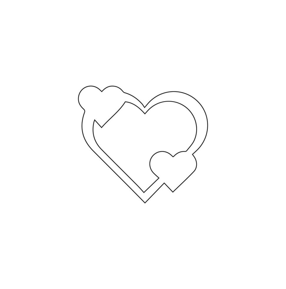 Valentines day background with heart pattern and typography of happy valentines day text . Vector illustration.