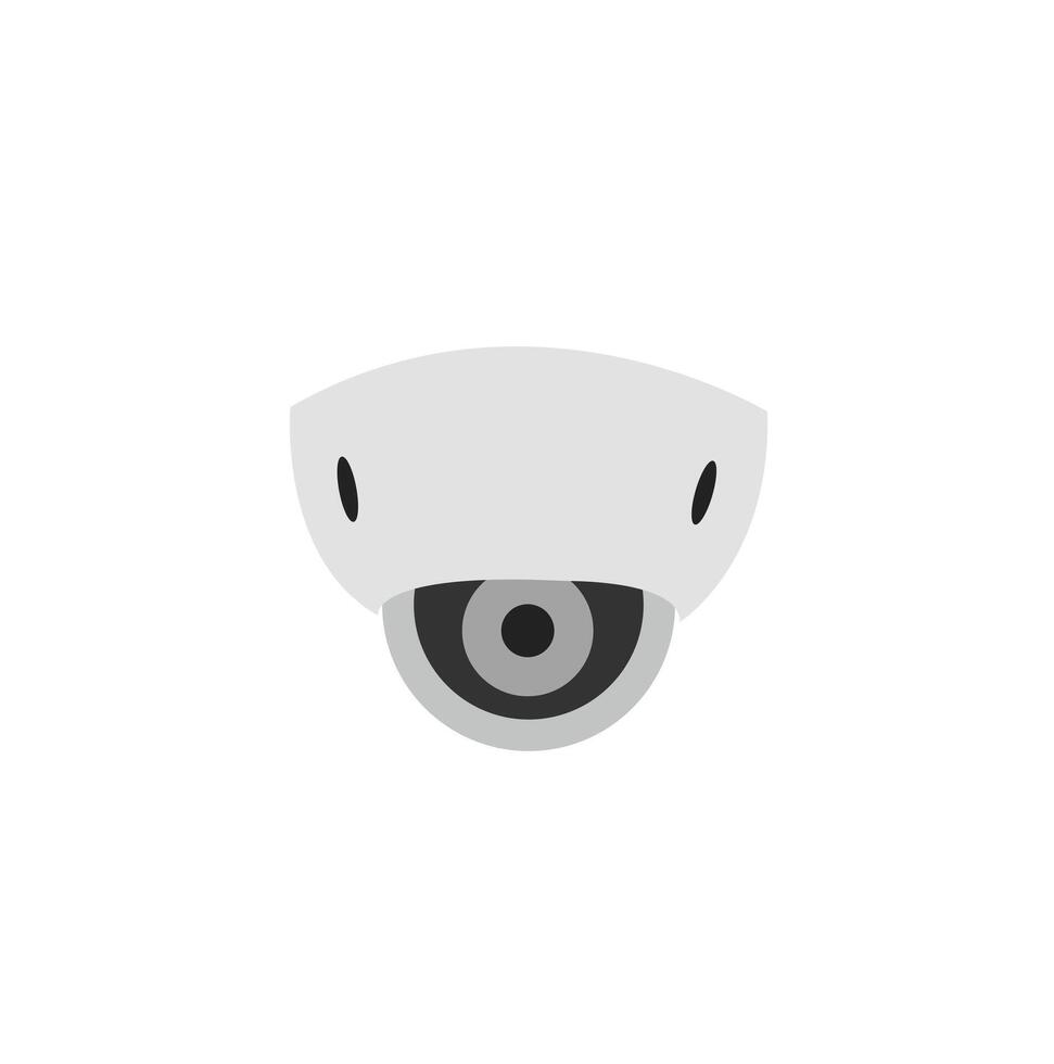 Vector illustration of cctv and camera sign. Collection of cctv and system stock vector illustration.Closed circuit television cameras realistic set. External cctv.