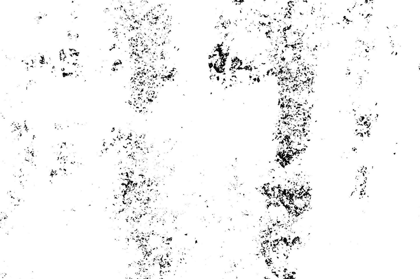 Background of black and white texture. Abstract monochrome pattern of spots, cracks, dots, chips. vector