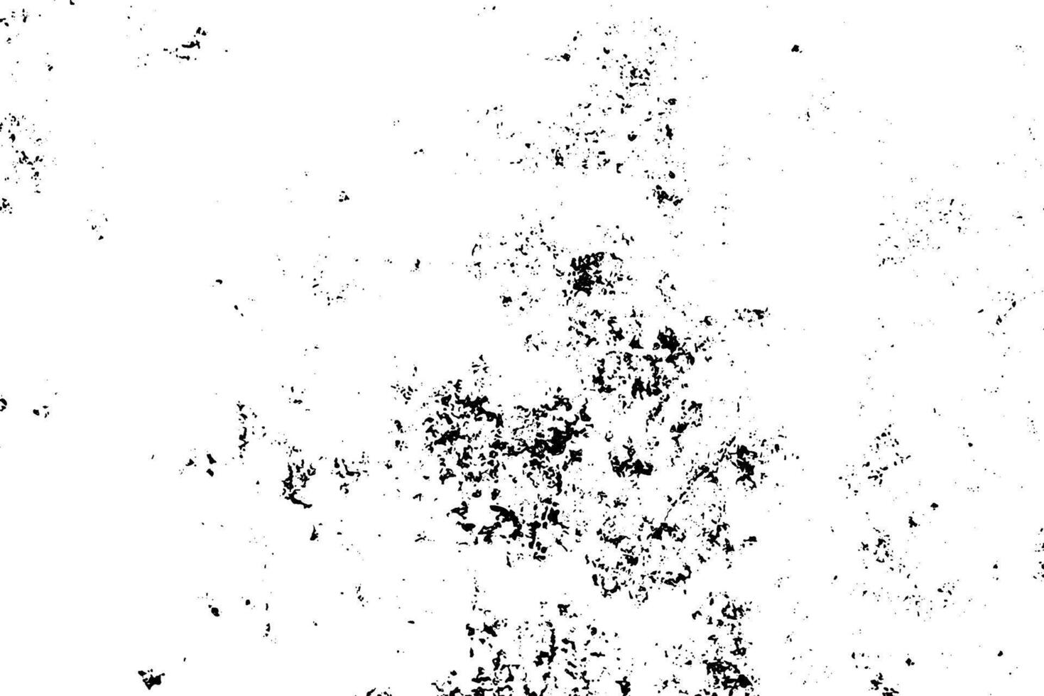 Grunge background of black and white. Abstract illustration texture of cracks, chips, dot. Dirty monochrome pattern of the old worn surface. vector