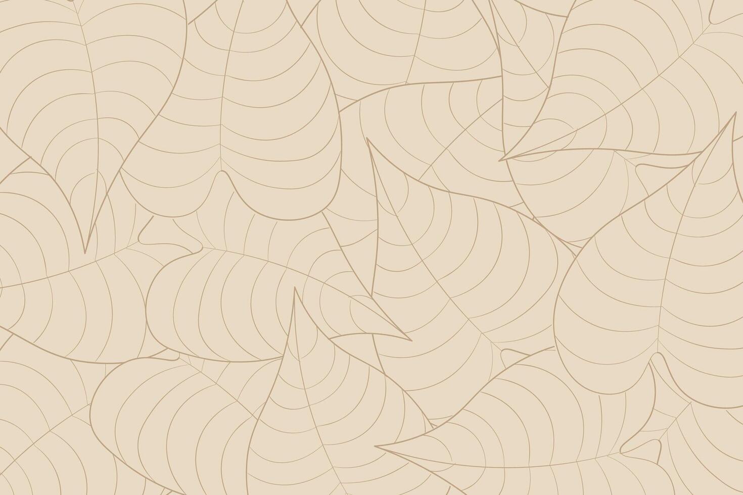 Nature leaves background vector pattern