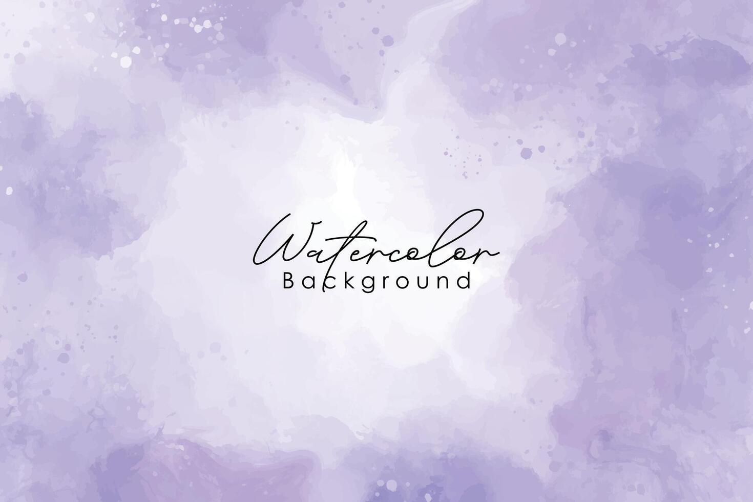 Abstract purple watercolor background vector