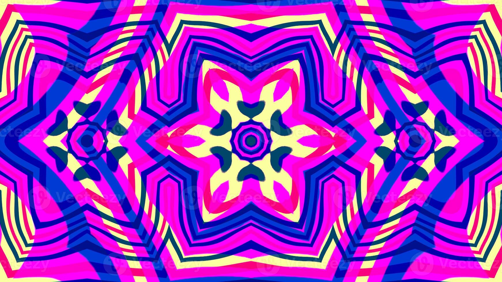 A background picture of geometrical psychedelic pattern photo