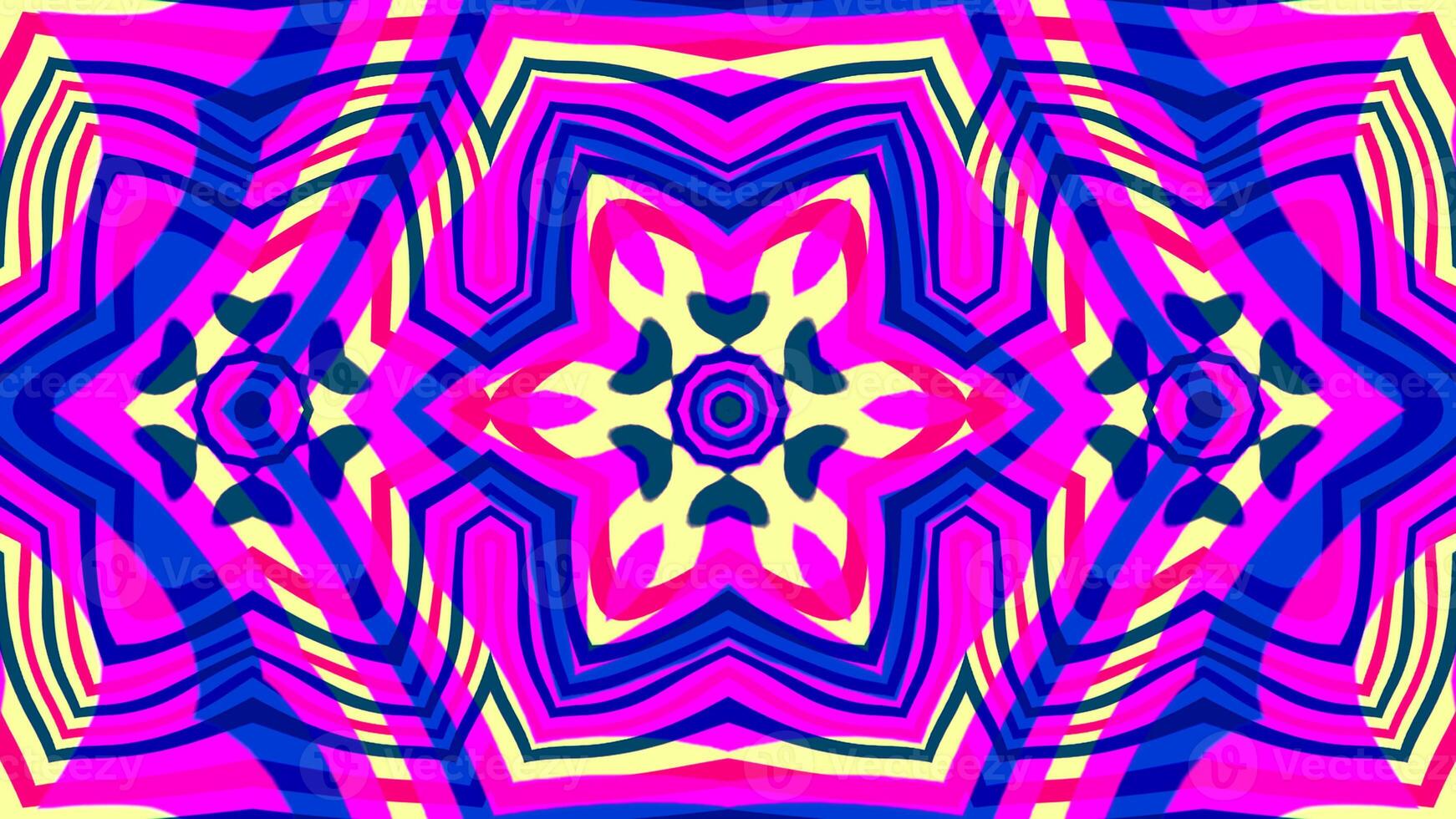 A background picture of geometrical psychedelic pattern photo