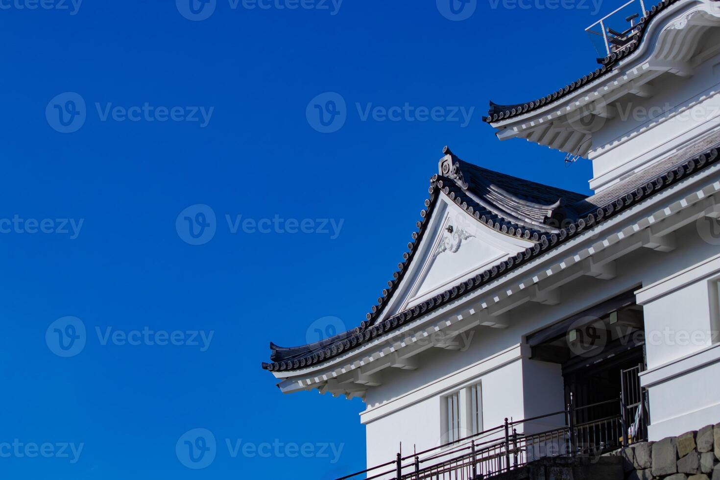 Odawara castle in Kanagawa telephoto shot photo