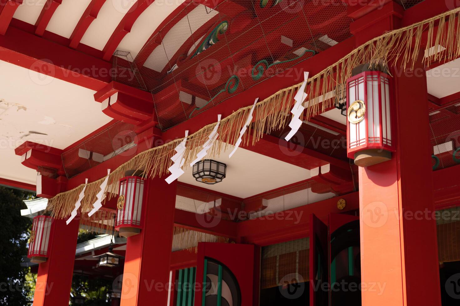 Main temple at Tomioka Shrine photo