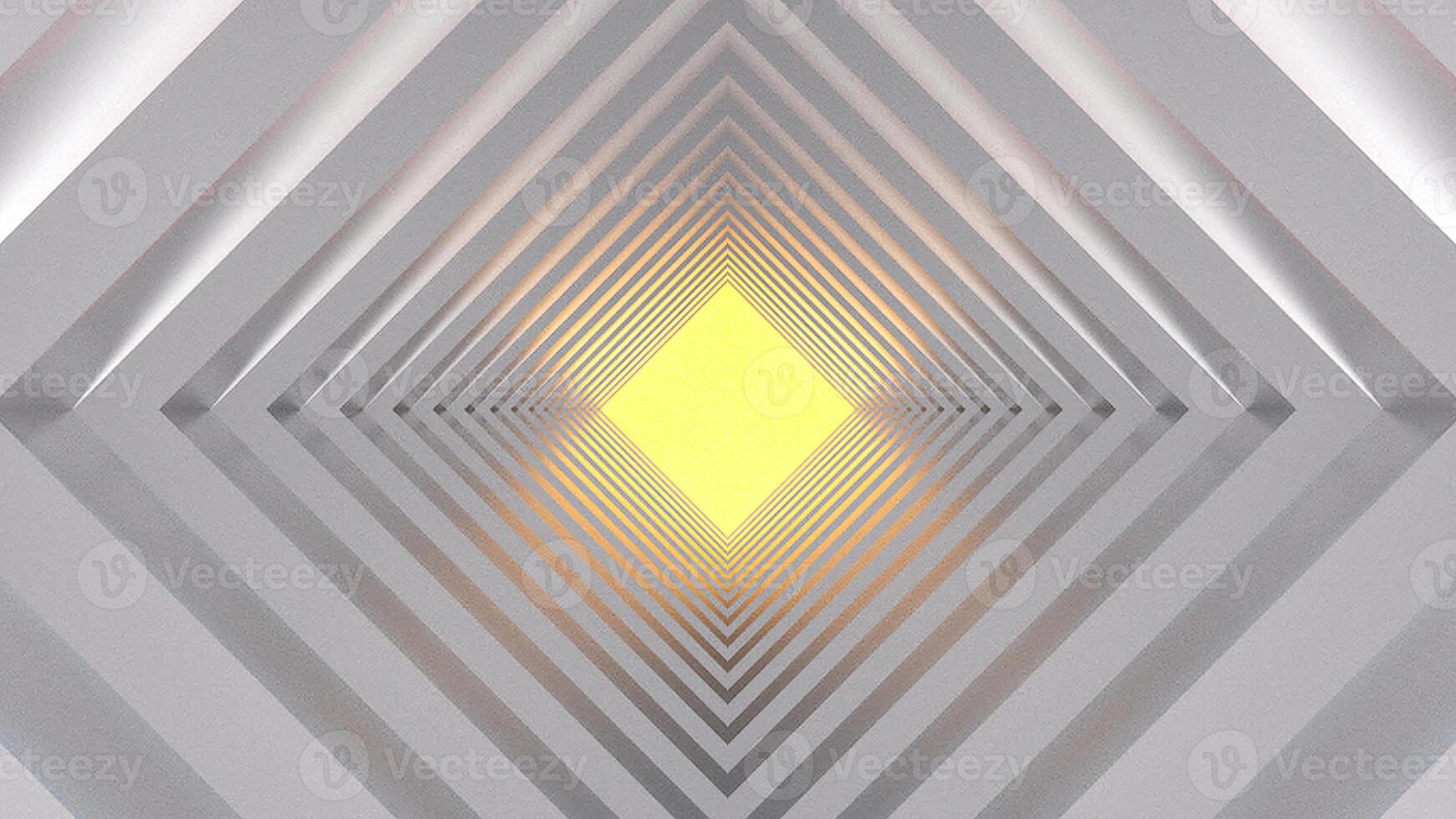 Abstract Futuristic tunnel photo