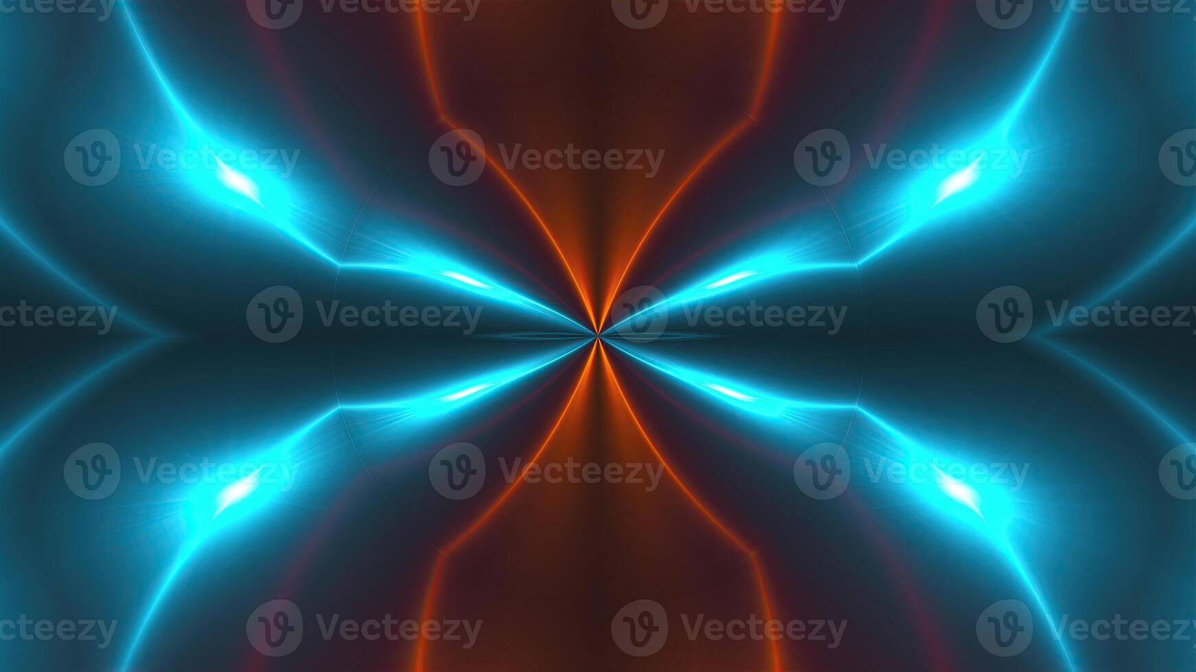 Abstract Fractal light photo