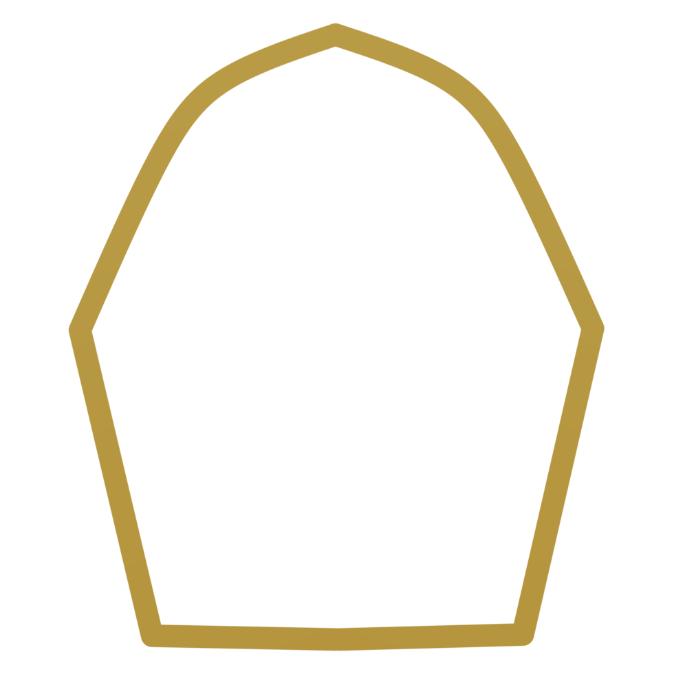 Islamic arch frame png