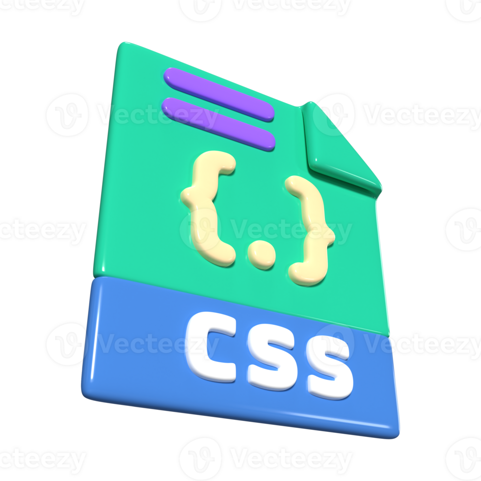 CSS File 3D Illustration Icon 42382079 PNG