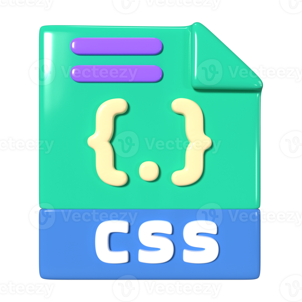 CSS File 3D Illustration Icon 42382089 PNG