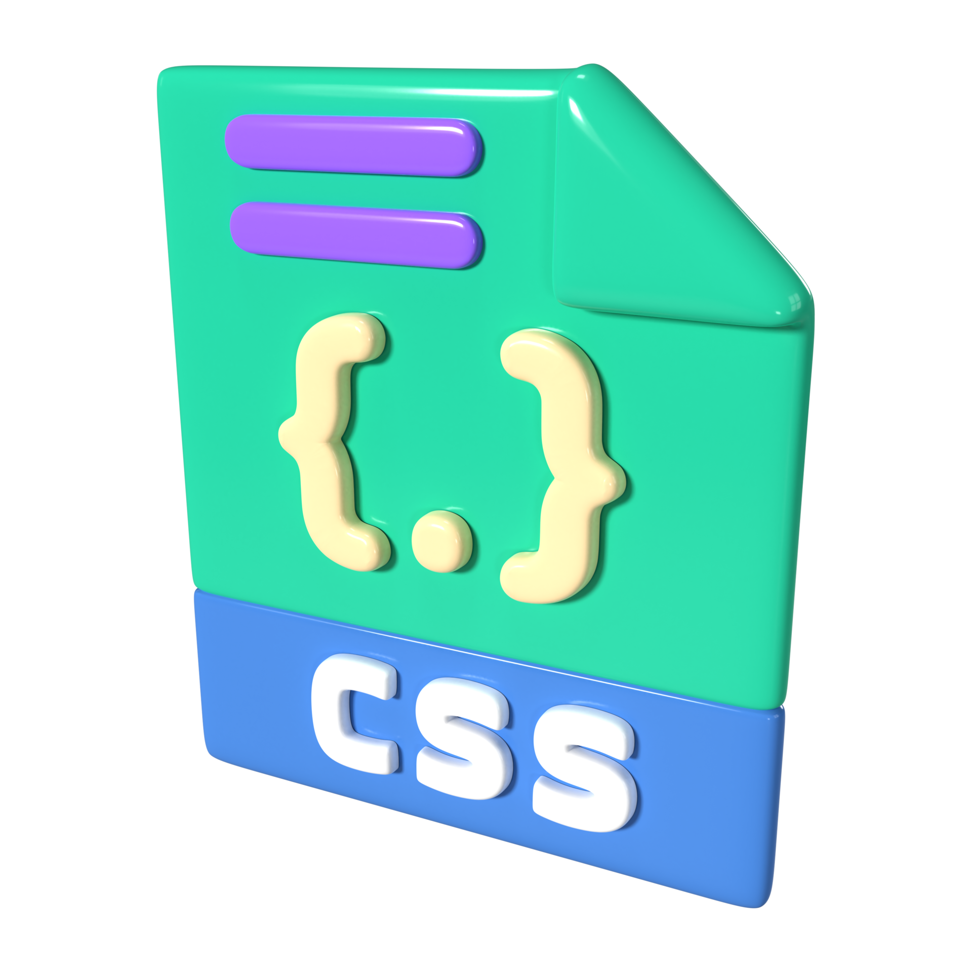 CSS File 3D Illustration Icon 42382094 PNG