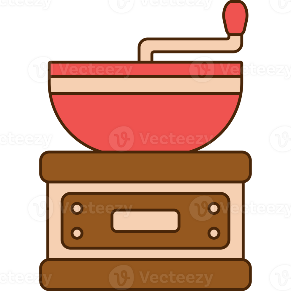 Coffee Grinder Illustration png