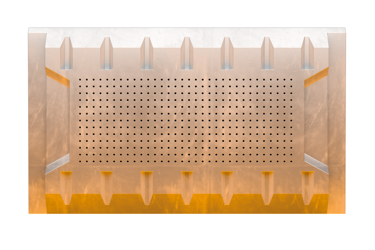 texturizado rojo metálico ciencia fi panel png