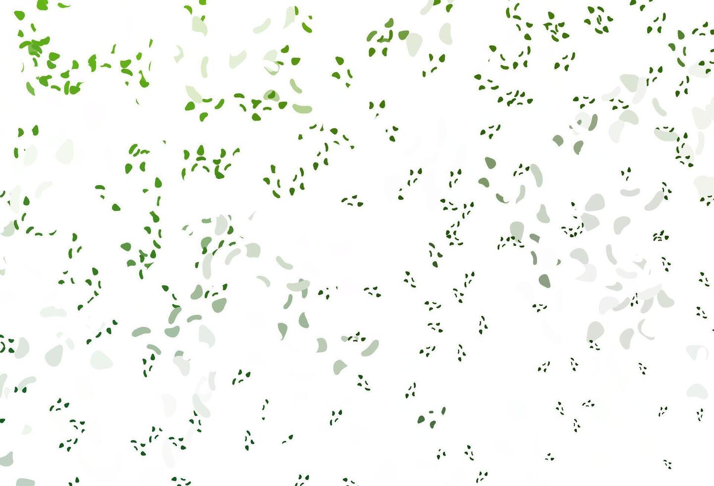 Light green vector backdrop with abstract shapes.