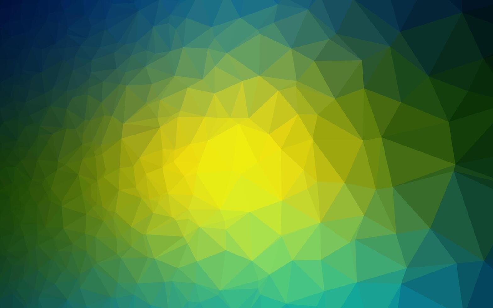 Light Blue, Yellow vector abstract polygonal texture.