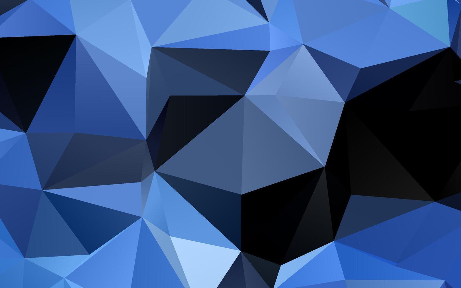 Dark BLUE vector blurry triangle texture.