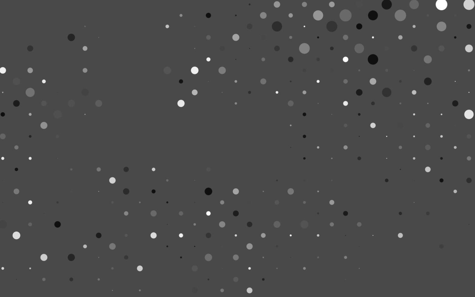 Light Silver, Gray vector background with bubbles.