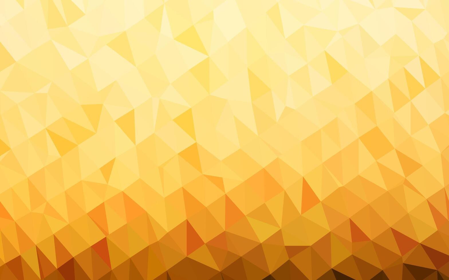 Light Yellow, Orange vector blurry triangle texture.