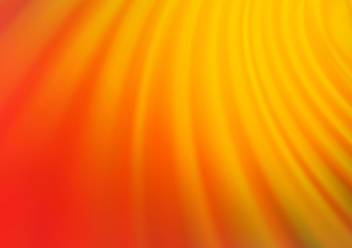 Light Yellow, Orange vector glossy abstract template.