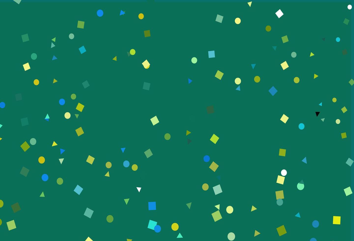 Light Blue, Yellow vector layout with circles, lines, rectangles.