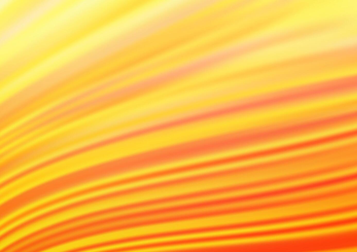 Light Yellow, Orange vector template with lava shapes.