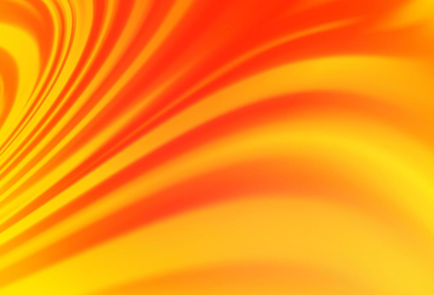 Light Yellow, Orange vector template with lava shapes.