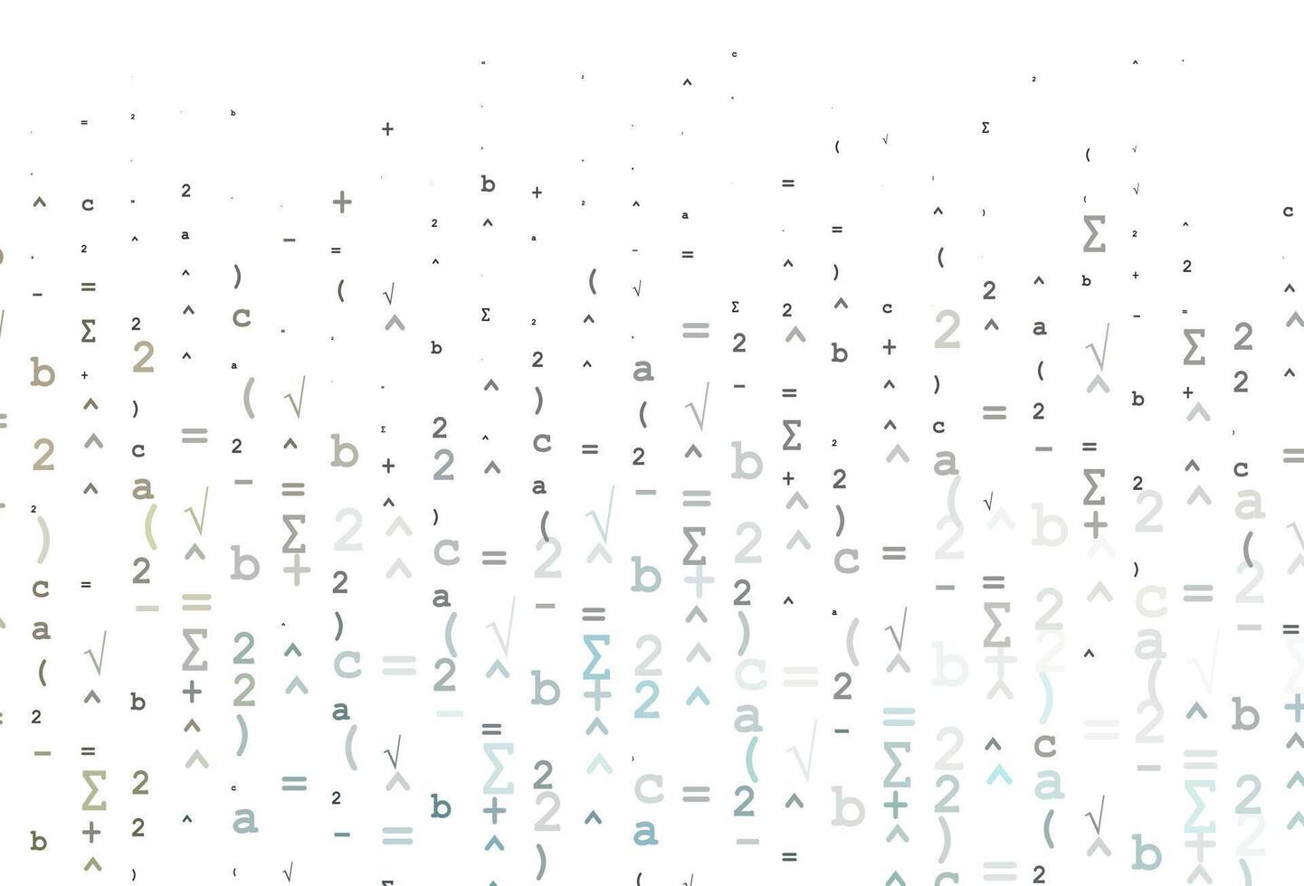 Light Black vector pattern with arithmetic signs.