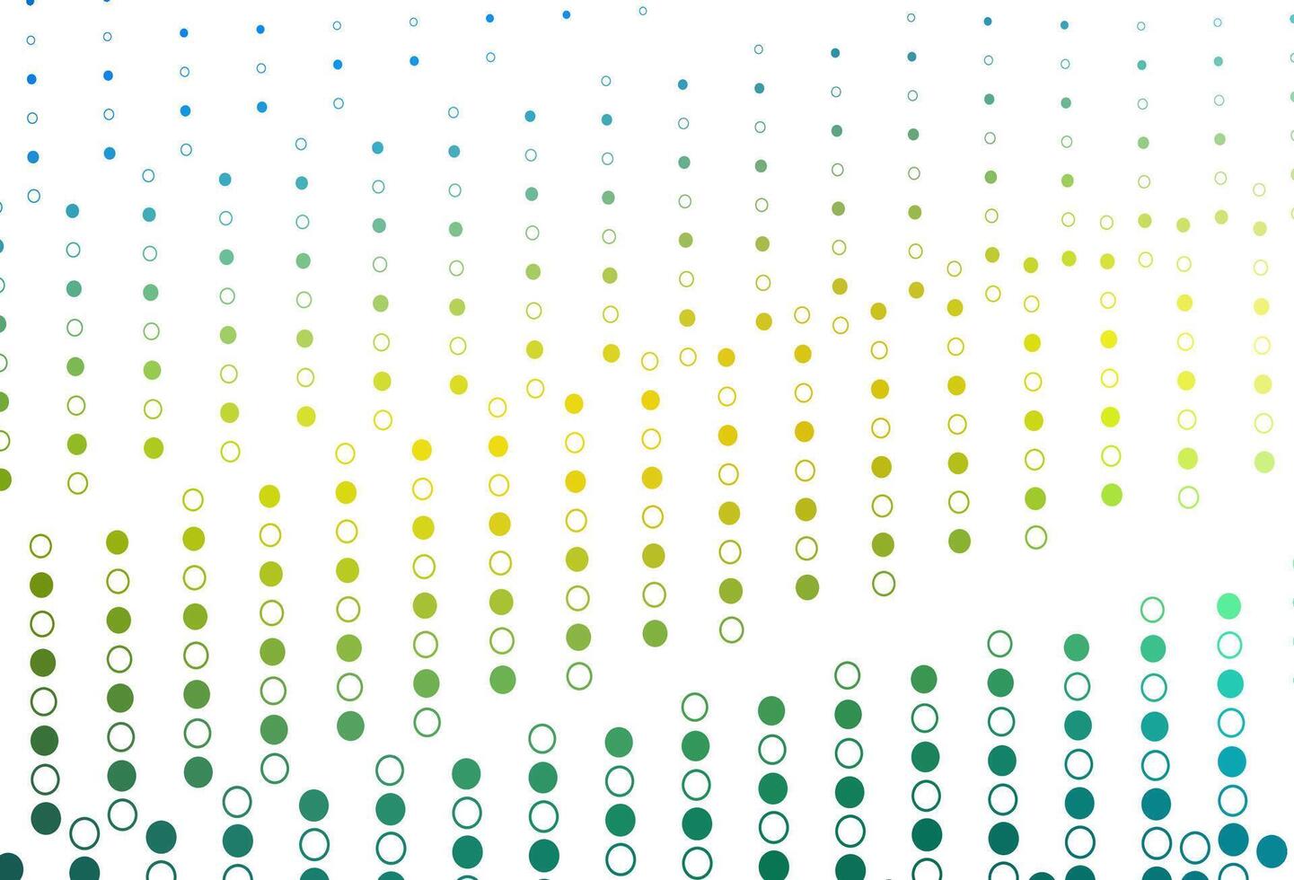 Light Blue, Yellow vector texture with disks.